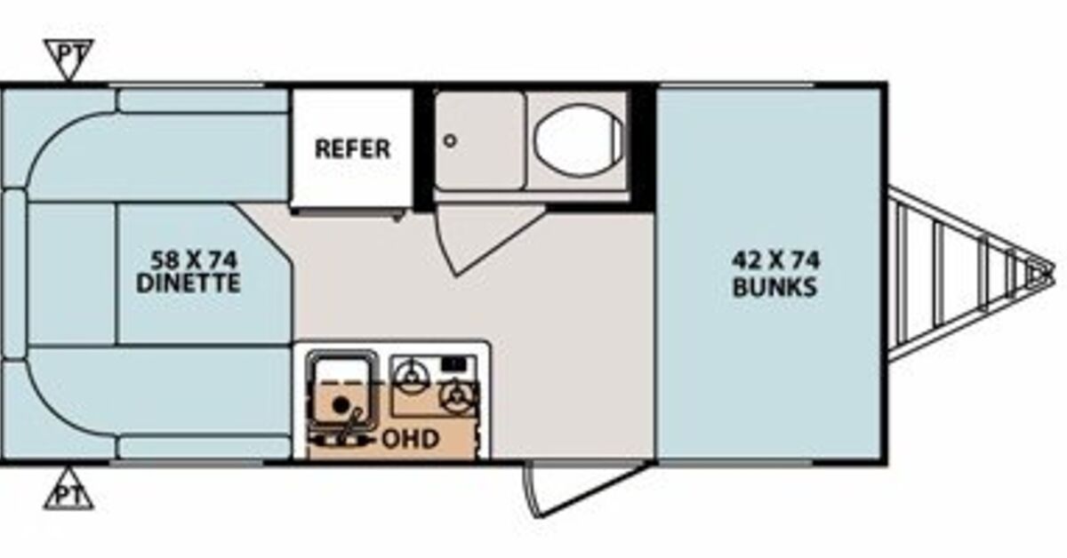 2018 Forest River R Pod Rp 172 Rv Guide, R Pod 172 Bunk Beds