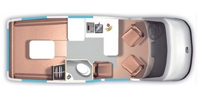 2014 Roadtrek 210 Popular floorplan