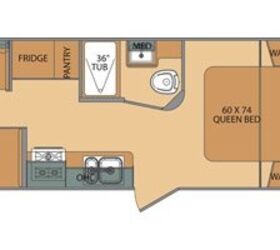 2014 Shasta Oasis 21CK floorplan