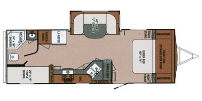 2014 R-Vision Trail-Sport 24BHS floorplan