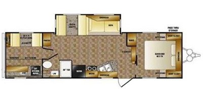 2014 CrossRoads LongHorn LHT30KB floorplan