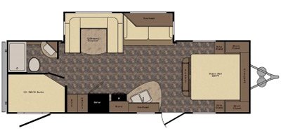 2014 CrossRoads LongHorn LHT26DT floorplan