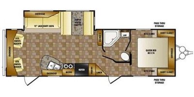 2014 CrossRoads LongHorn LHT27RL floorplan