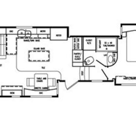 2015 DRV Mobile Suites Estates 44 Memphis floorplan