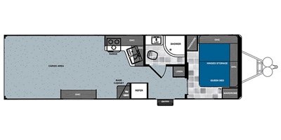 2015 Forest River Work And Play 30FLA floorplan