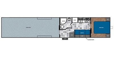 2015 Forest River Work And Play 44FK floorplan