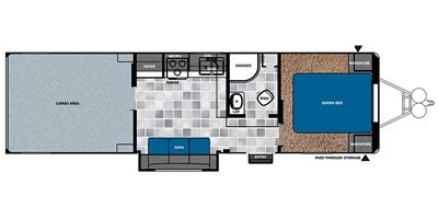 2015 Forest River Work And Play 30WRS floorplan