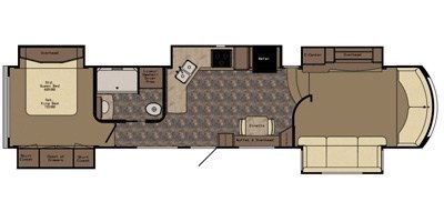 2015 CrossRoads Rushmore Lincoln floorplan