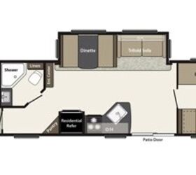 2016 Keystone Springdale 38BH floorplan