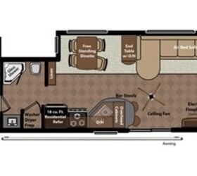 2016 Keystone Residence 405FL floorplan