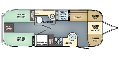 2016 airstream flying cloud 25 twin