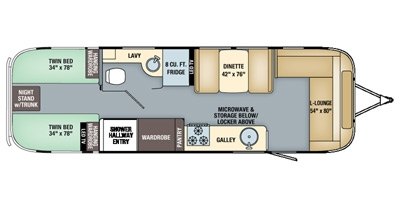 2016 airstream flying cloud 30 twin