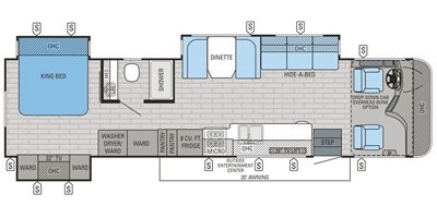 2016 Jayco Precept 35S floorplan