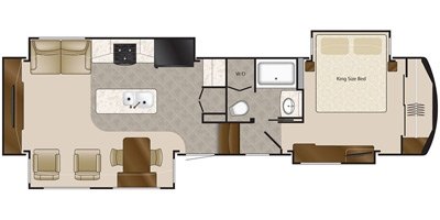2016 DRV Elite Suites 34RESA floorplan