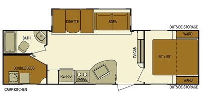 2016 Skyline Layton Javelin Series 285BH floorplan