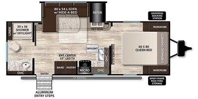 2016 Grand Design Imagine 2150RB floorplan