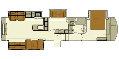 2016 Lifestyle Bay View 374REBH floorplan