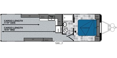 2016 Forest River Work And Play FRP 30WCR floorplan
