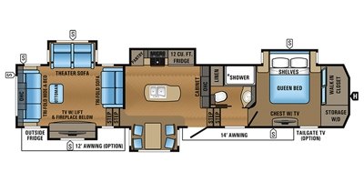 2017 jayco north point 387rdfs