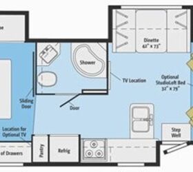 2017 Winnebago Vista LX 27N floorplan