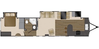 2017 Heartland Breckenridge Lakeview LV LTD 42 FKSL floorplan