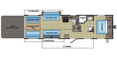 2017 Jayco Octane T32J floorplan