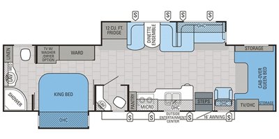 2017 Jayco Seneca 37RB floorplan