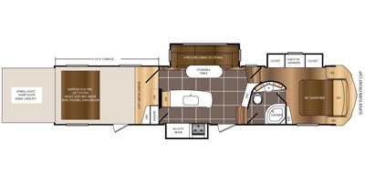 2017 Prime Time Manufacturing Spartan 1434X floorplan