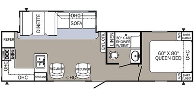 2017 Palomino Puma 30RKSS floorplan