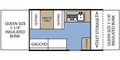 2017 Coachmen Viking Epic 2108 ST floorplan