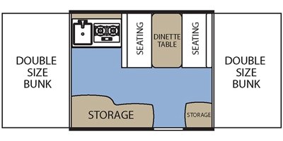 2017 Coachmen Clipper LS 806 LS floorplan