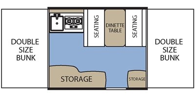 2017 Coachmen Viking LS 1706 LS floorplan