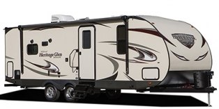 2017 Forest River Wildwood Heritage Glen Hyper Lyte 26BHKHL