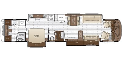 2018 newmar king aire 4534