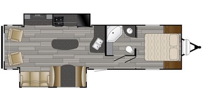 2018 Heartland Prowler 30P RLS floorplan
