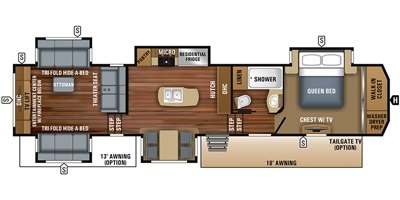 2018 jayco north point 387rdfs