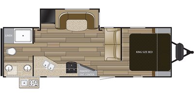 2018 Cruiser RV MPG Ultra-Lite MPG 2550RB floorplan