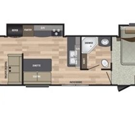2019 Keystone Residence 40RDEN floorplan