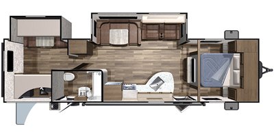 2019 Highland Ridge Mesa Ridge Limited MR311BHS floorplan