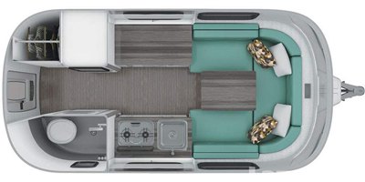 2019 Airstream Nest 16U floorplan