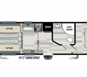 2019 Forest River Salem Cruise Lite West 251SSXL floorplan