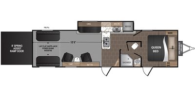 2019 Dutchmen Endurance 3316 floorplan