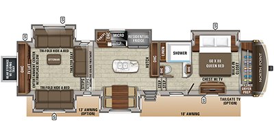 2019 jayco north point 387rdfs