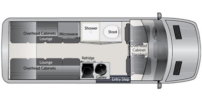 2019 American Coach American Patriot SD - Dinette floorplan