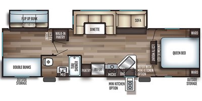 2019 Forest River Cherokee 294BH floorplan