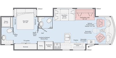 2019 Winnebago Adventurer 36Z floorplan