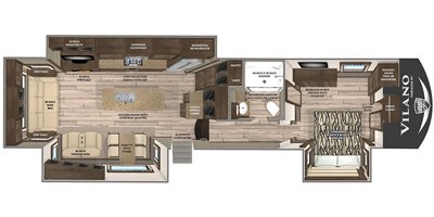 2019 Vanleigh RV Vilano 360RL floorplan