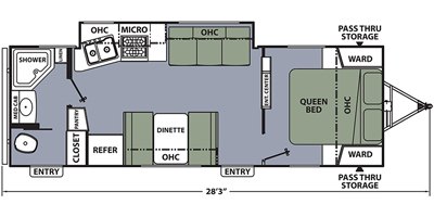 2019 Coachmen Apex Ultra Lite 249RBS floorplan