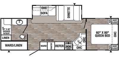 2019 Palomino Puma 28RBQS floorplan