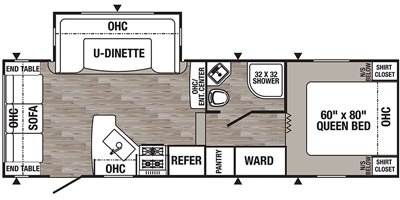 2019 Palomino Puma 253FBS floorplan